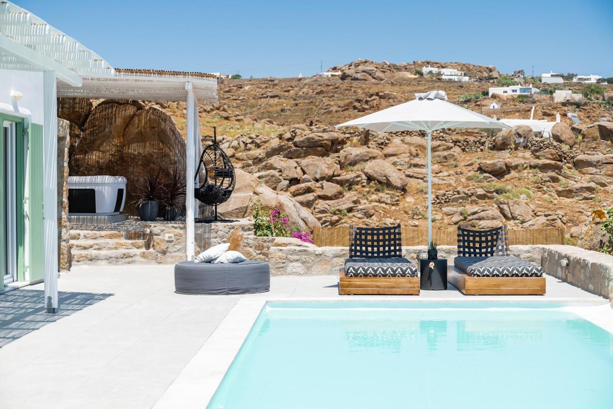Dioni Villa Mykonos Paraga  Eksteriør bilde